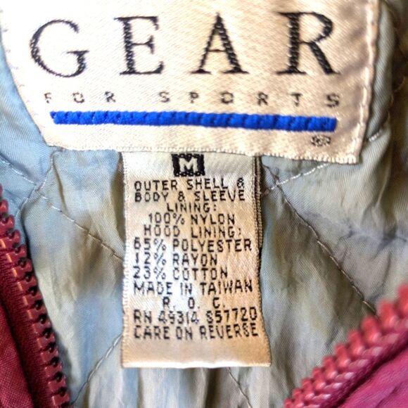 Vintage USC Trojans Anorak Jacket with Side Zippers Maroon and Gray Size Medium - Picture 11 of 11